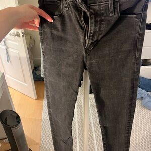 Abercrombie & Fitch Charcoal Skinny Jeans